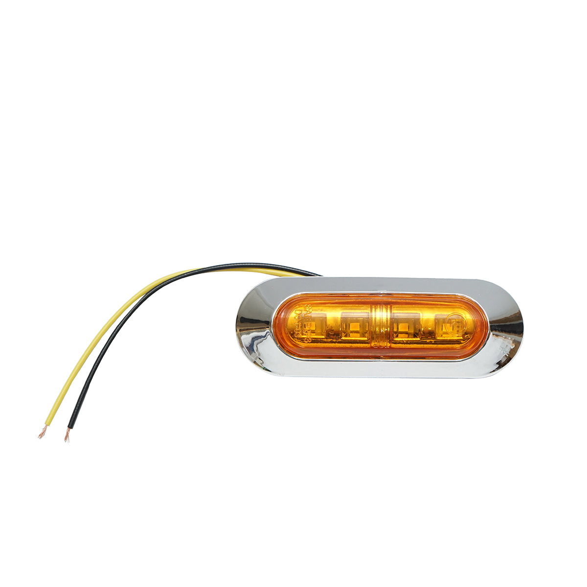 24V yellow LED side marker lamp, 93x32x15mm